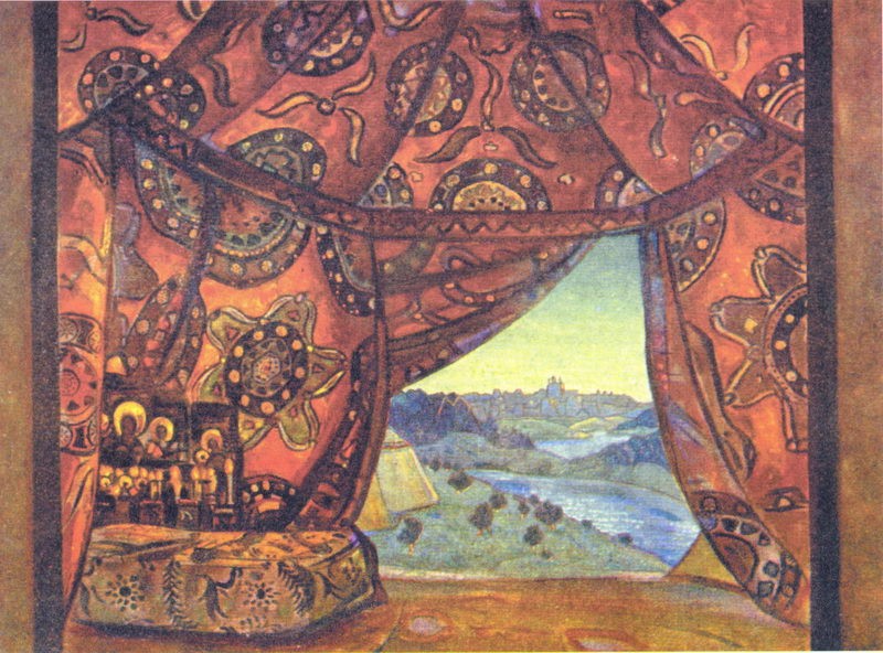 Tent of Ivan the Terrible by Nicholas Roerich