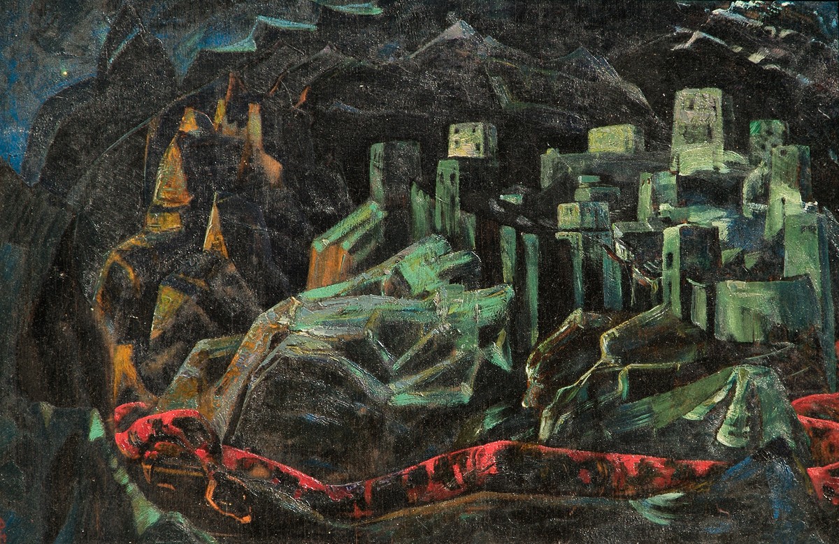 The Dead City by Nicholas Roerich