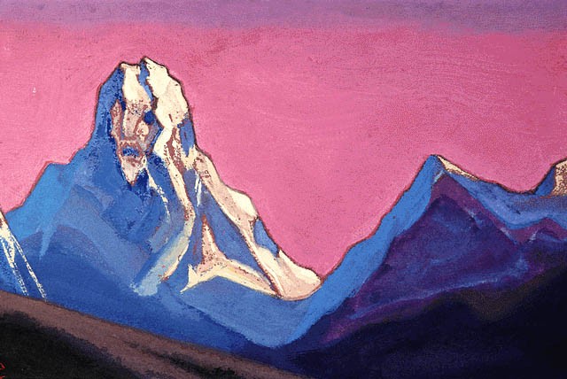 The giant by Nicholas Roerich