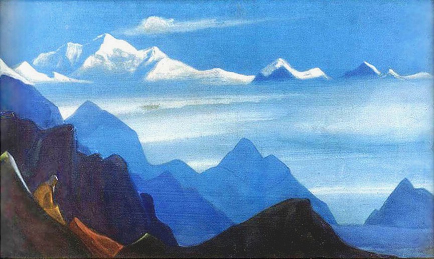 The glory of Himalayas by Nicholas Roerich