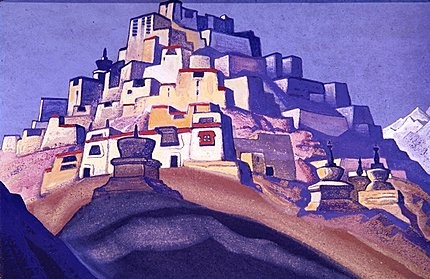 The island of repose by Nicholas Roerich