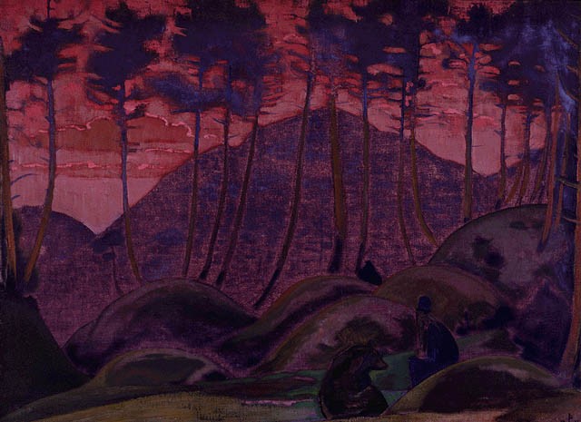 The Language of the Forest by Nicholas Roerich