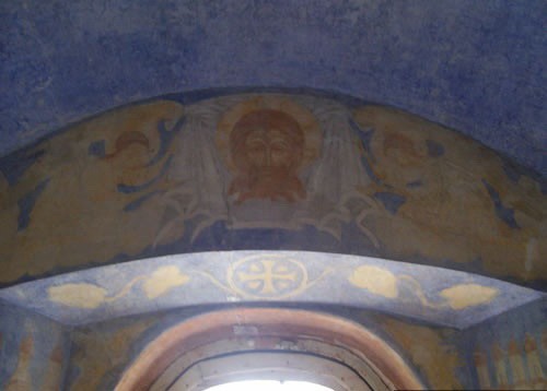 The painting of chapel of St. Anastasia by Nicholas Roerich