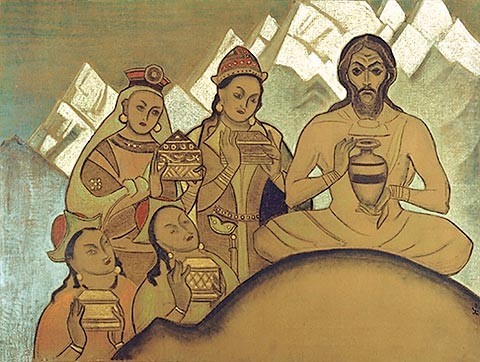 The Sacred Gift by Nicholas Roerich
