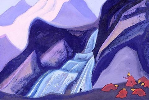 The treasure diviner by Nicholas Roerich