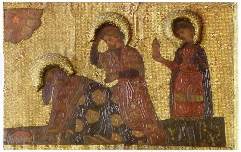 The Virgin Holidays. Adoration of the Magi. Three kings. by Nicholas Roerich