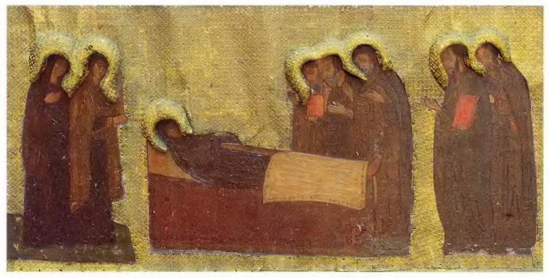 The Virgin Holidays. Assumption of the Virgin. by Nicholas Roerich