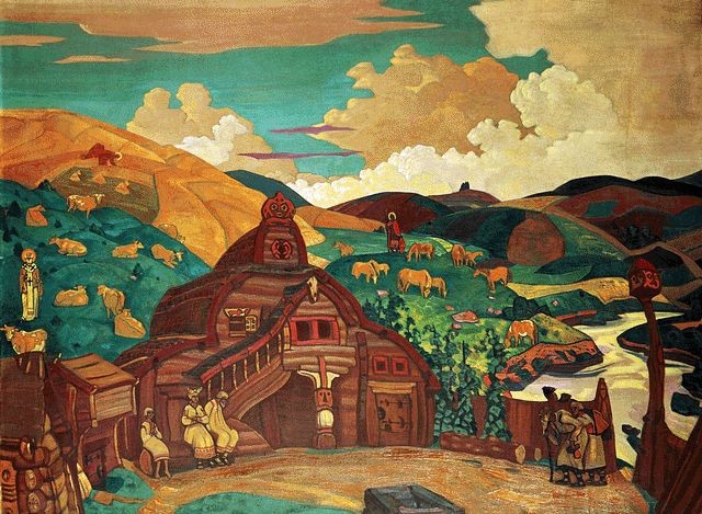 Three pleasures by Nicholas Roerich