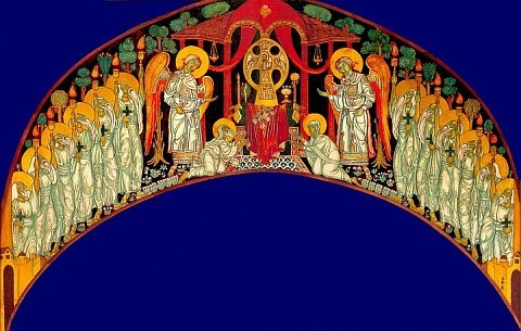 Throne of the invisible God by Nicholas Roerich