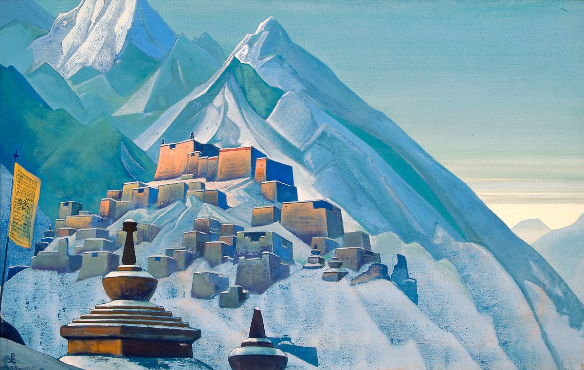 Tibet. Himalayas. by Nicholas Roerich