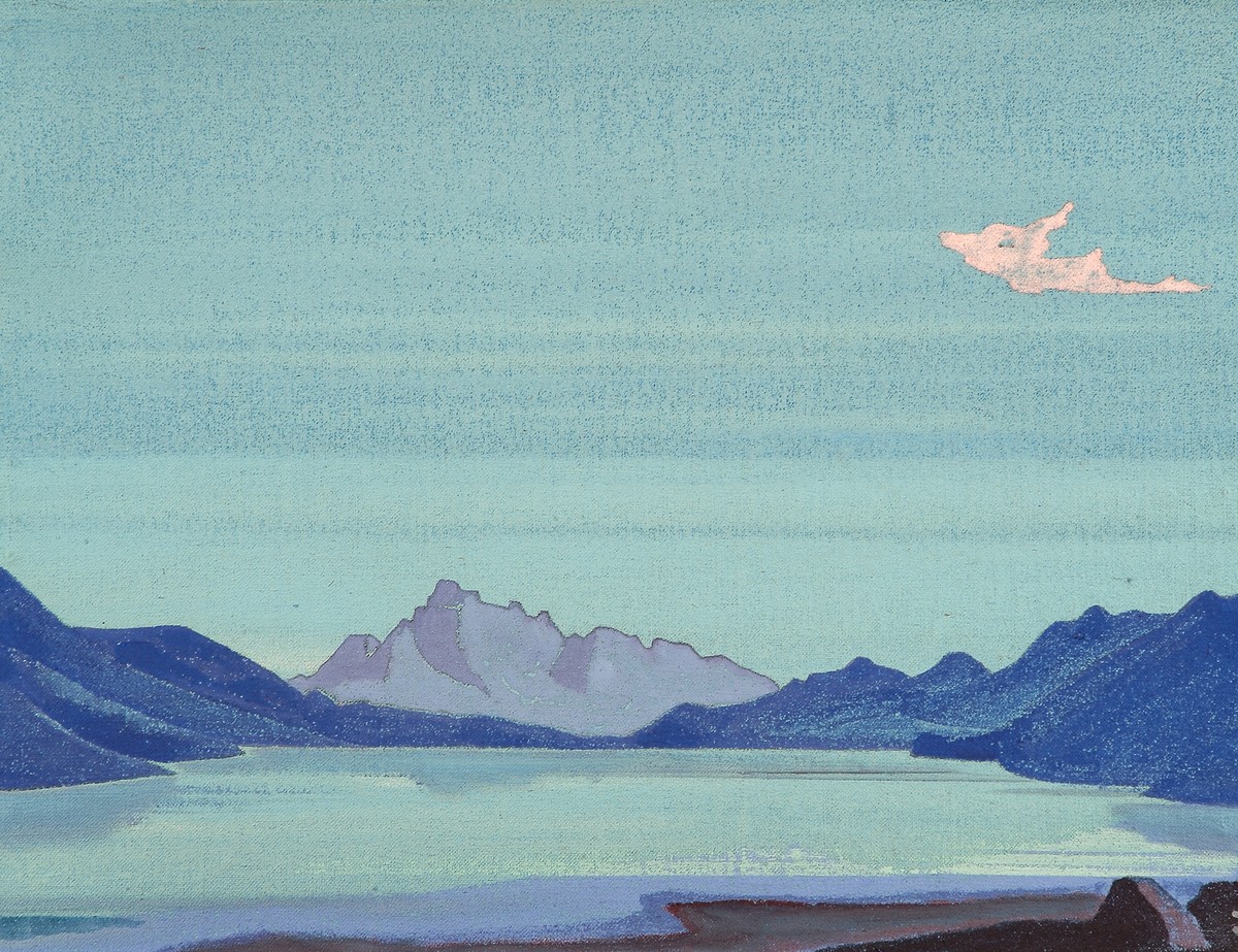 Tibetian lakes by Nicholas Roerich