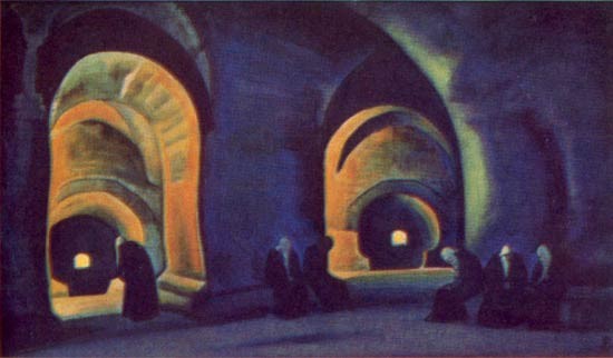 Tower of terror by Nicholas Roerich