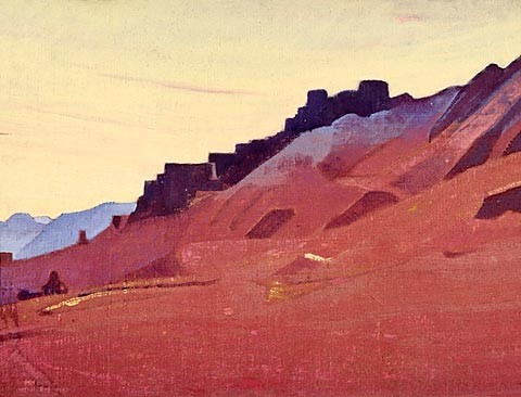 Town by Nicholas Roerich