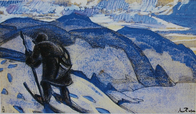 Traces (Mountain Wanderer) by Nicholas Roerich