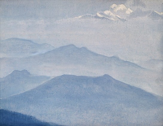 Trans-Himalayas near Saga by Nicholas Roerich