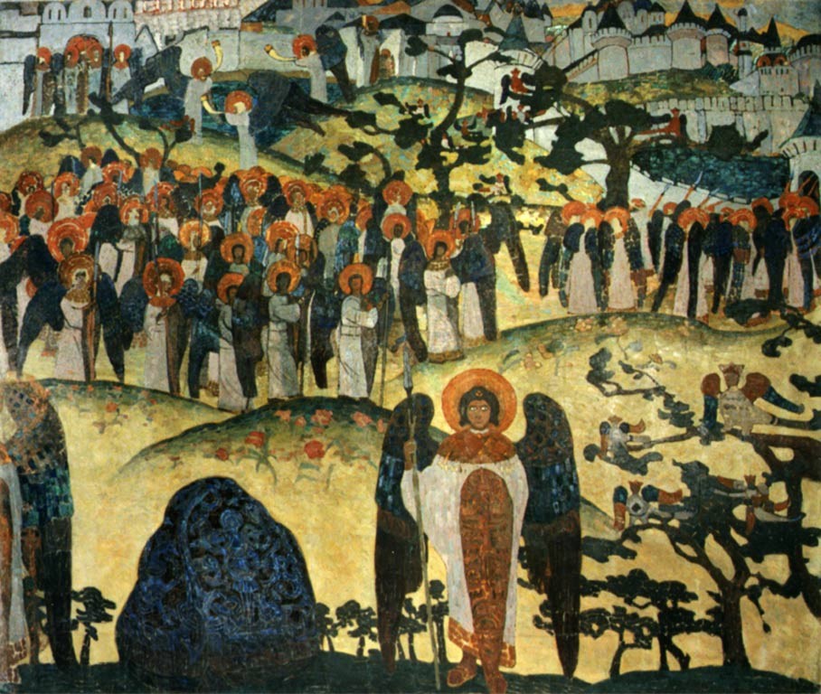 Treasure of Angels by Nicholas Roerich
