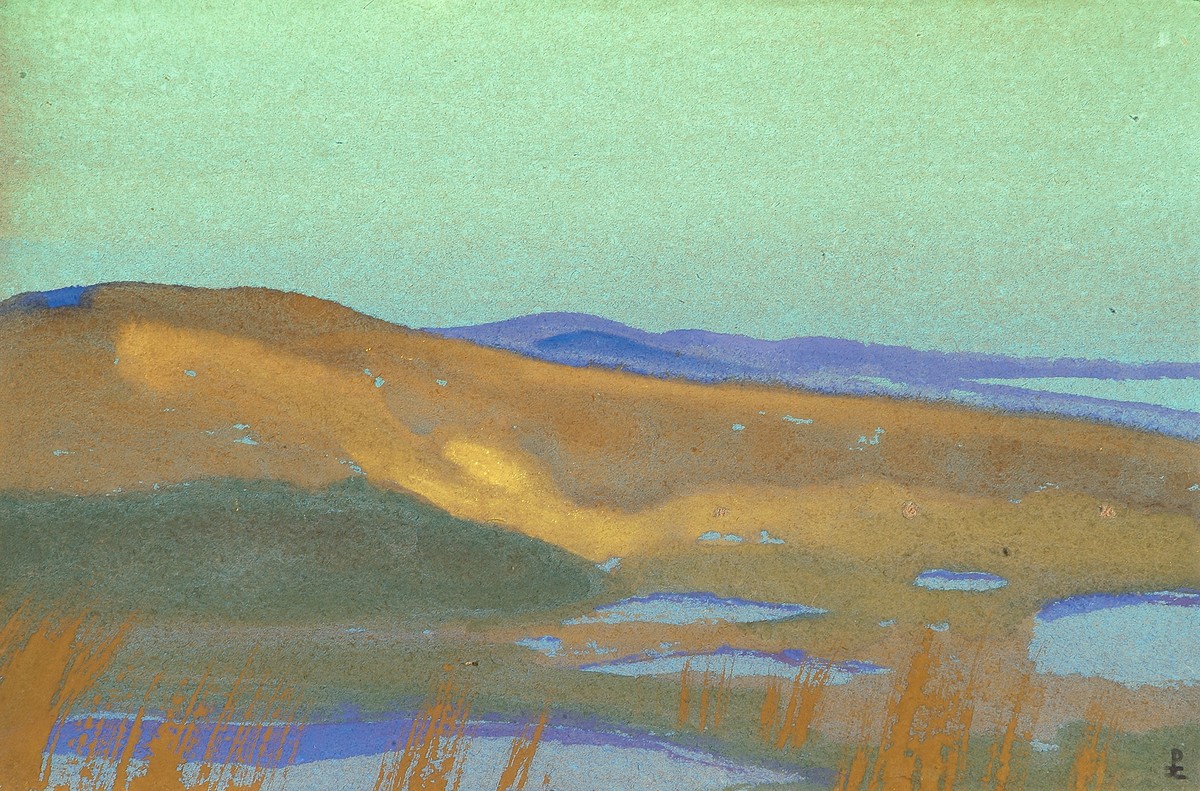 Tsaidam swamps by Nicholas Roerich