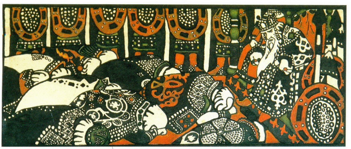 Tsar by Nicholas Roerich