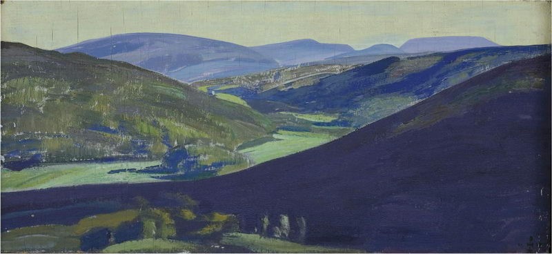 Tulola valley by Nicholas Roerich