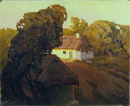 Ukrainian landscape by Nicholas Roerich
