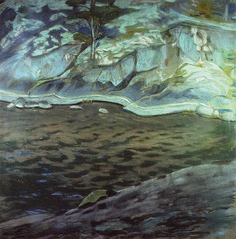 Venta. Finland. by Nicholas Roerich