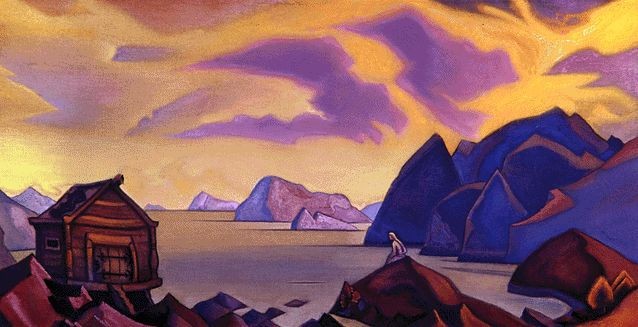 Waiting by Nicholas Roerich