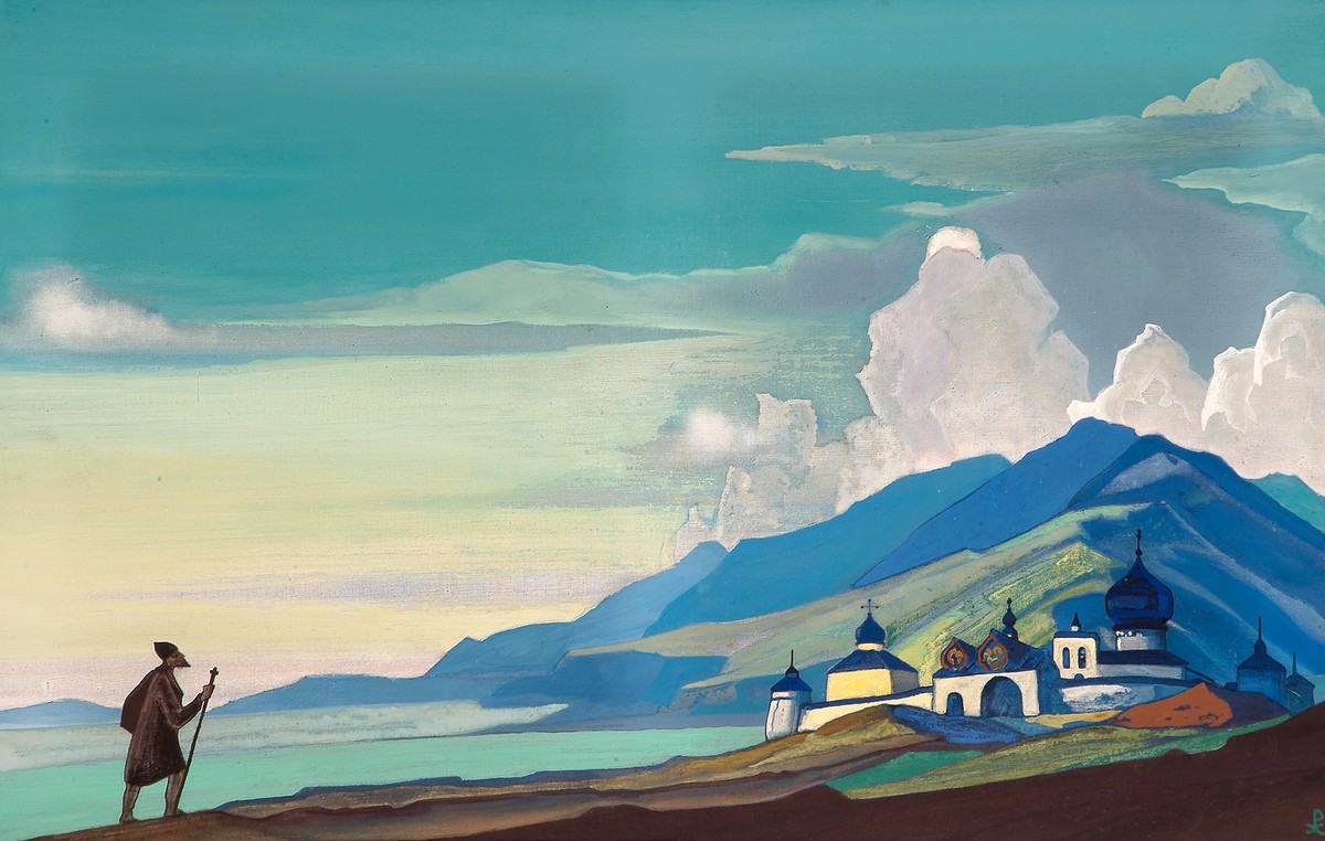 Wanderer from the Resplendent City by Nicholas Roerich