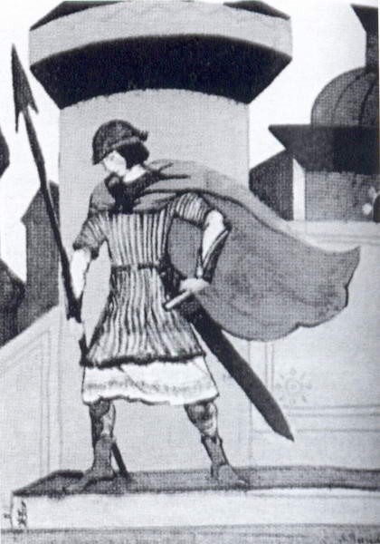 Warrior by Nicholas Roerich