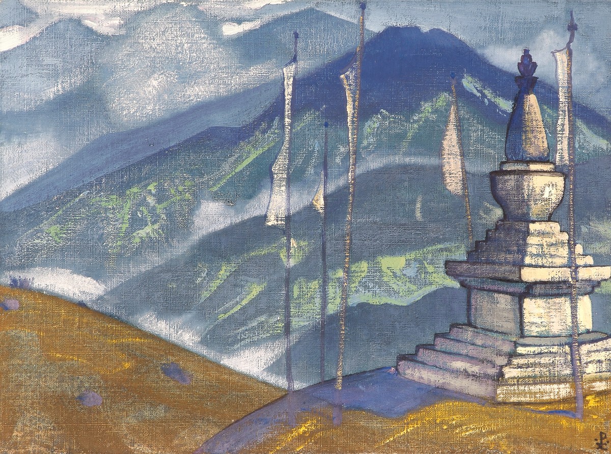 Waves of fog by Nicholas Roerich
