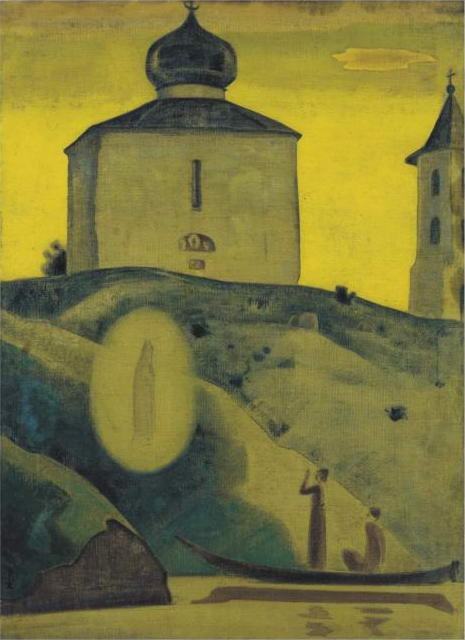 Went out by Nicholas Roerich