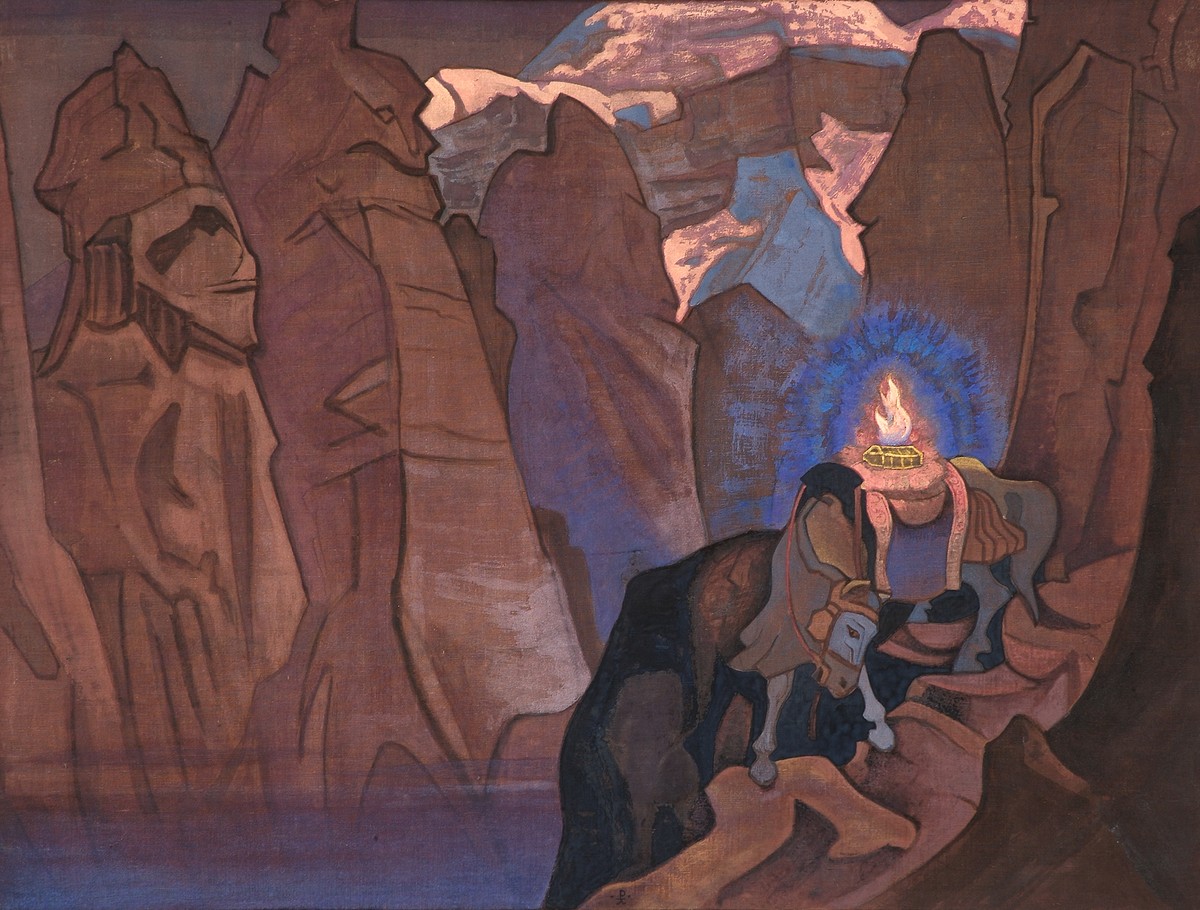 World's Treasure (Cintamani) by Nicholas Roerich