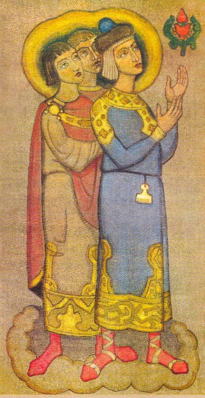 Young men, successors by Nicholas Roerich