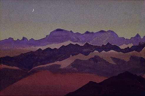 Young Moon by Nicholas Roerich