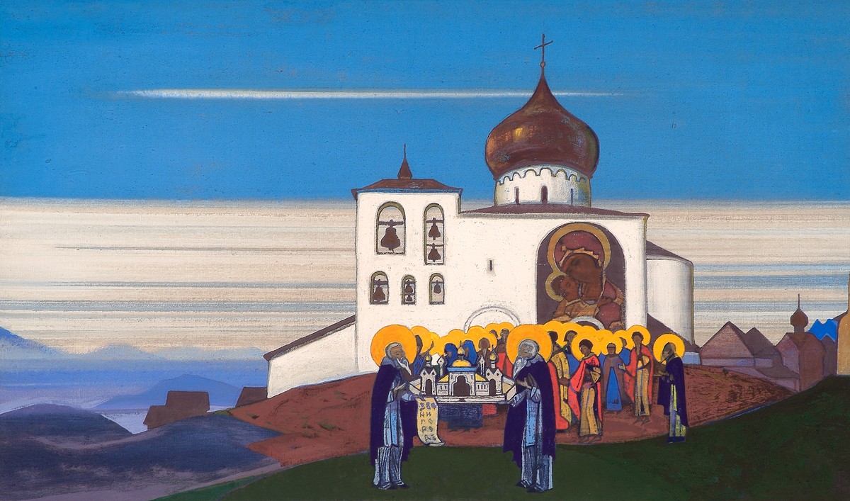 Zvenigorod by Nicholas Roerich