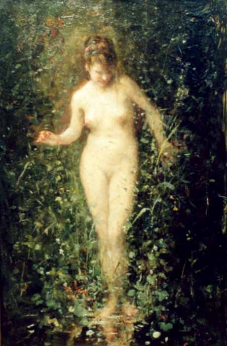 Entering the Bath by Nicolae Grigorescu