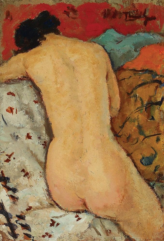 Nude in the Thalamus by Nicolae Tonitza