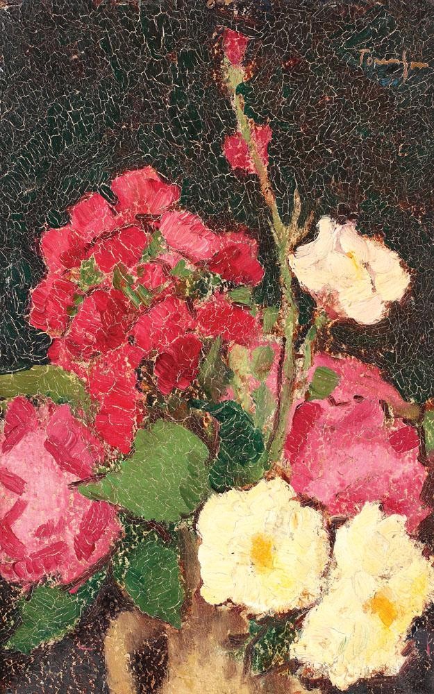 Vase with Summer Flowers by Nicolae Tonitza