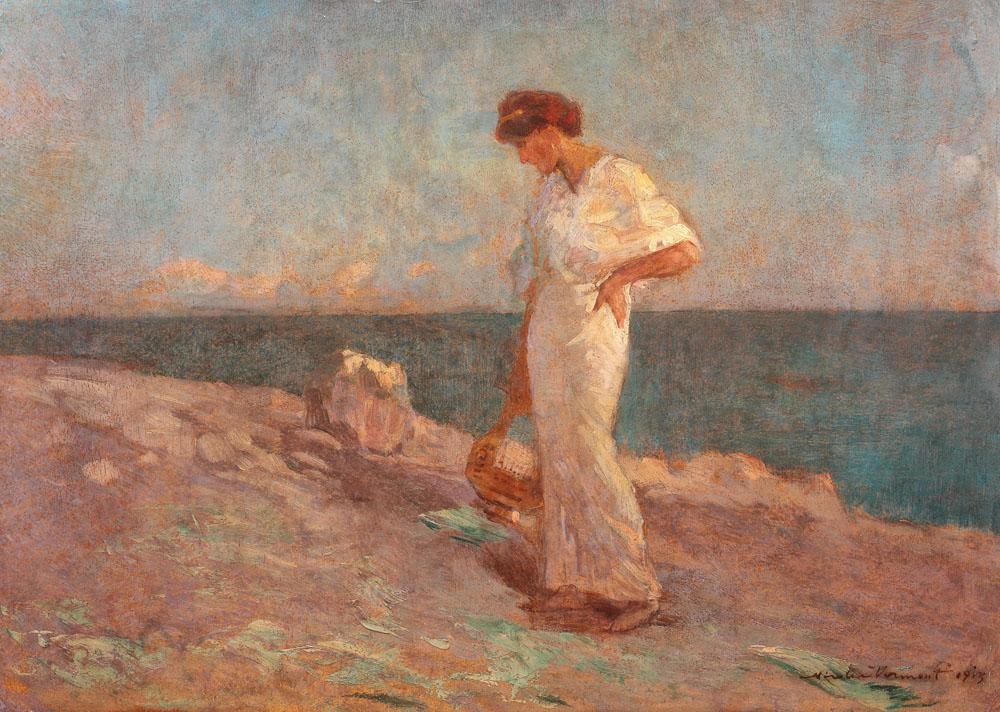 On the Seashore by Nicolae Vermont