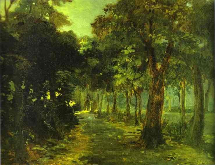 Florence. The Cascina Park by Nikolai Ge