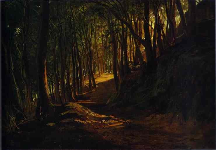 Oak Grove at San Terenzo by Nikolai Ge