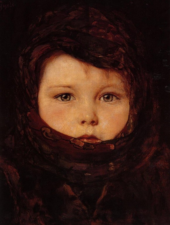 Little Girl by Nikolaos Gyzis