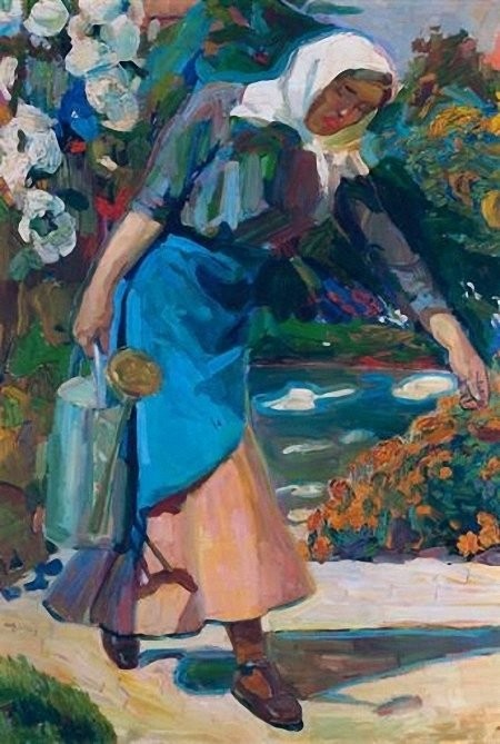 In the garden by Nikolaos Lytras