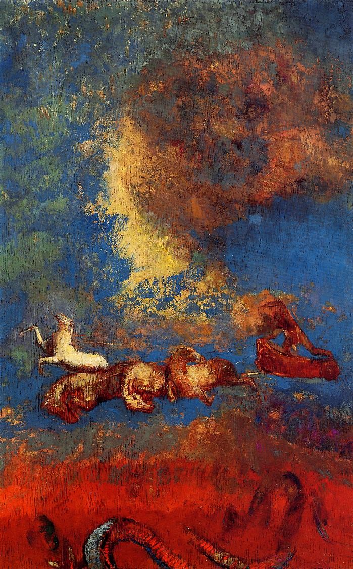 Apollo's Chariot by Odilon Redon