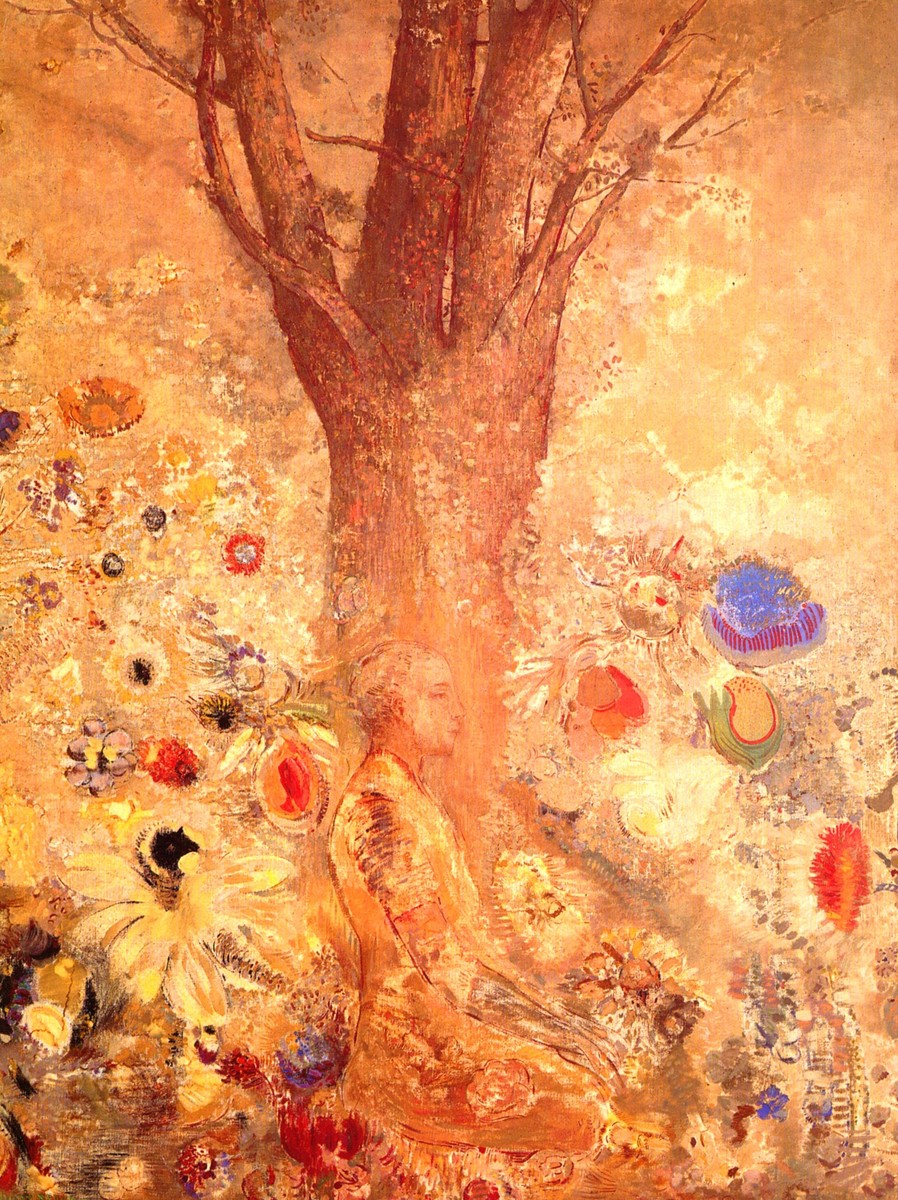 Buddha in His Youth by Odilon Redon