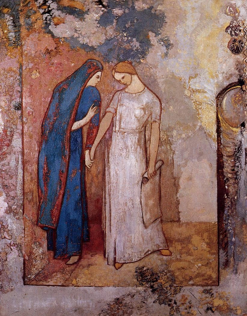Initiation to Study by Odilon Redon