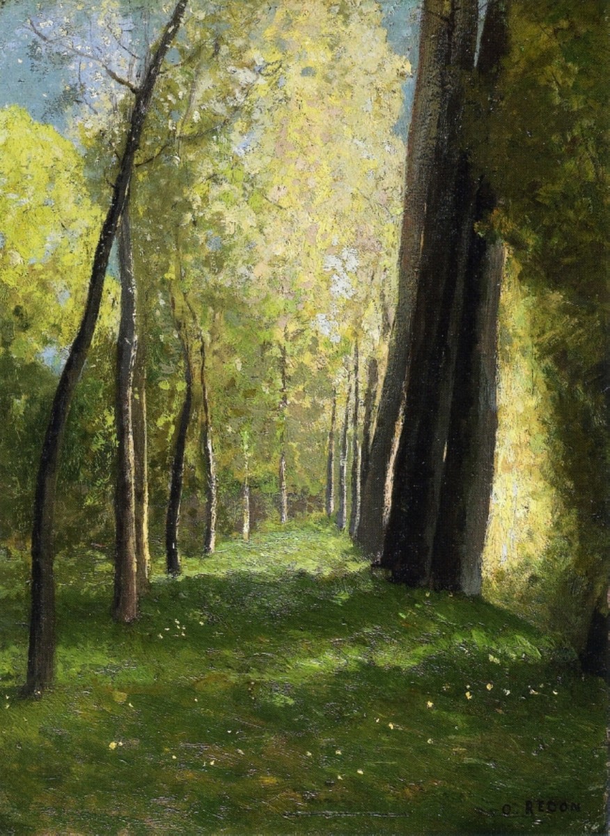 Lane of Trees by Odilon Redon