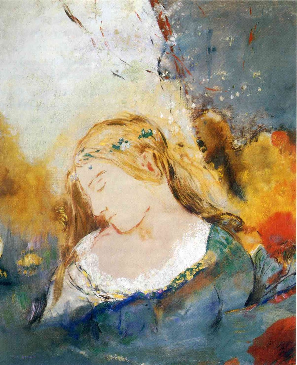 Ophelia by Odilon Redon