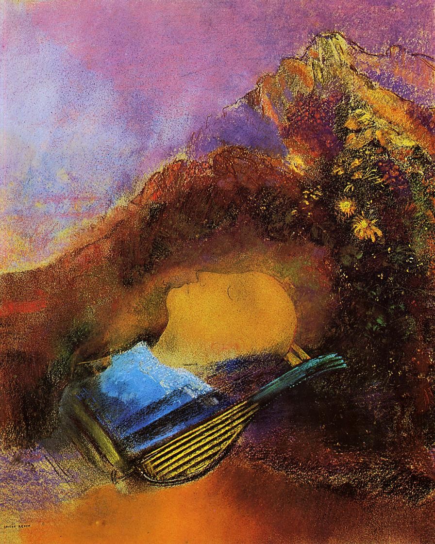 Orpheus by Odilon Redon