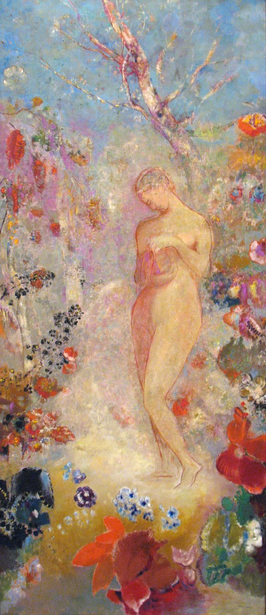 Pandora by Odilon Redon