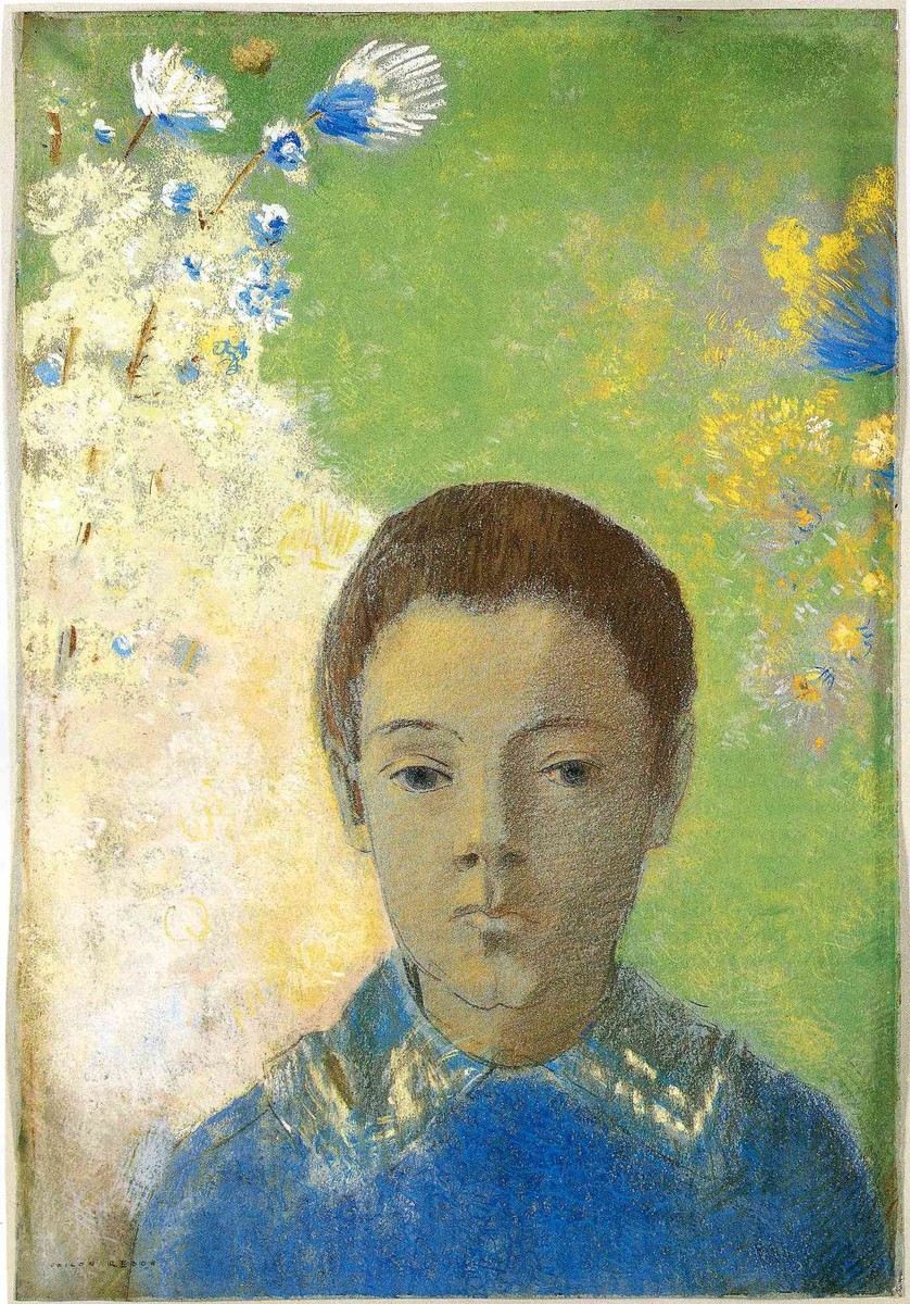 Portrait of Ari Redon by Odilon Redon